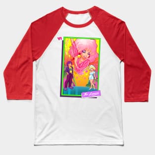 Saturday Morning Tarot VI The Lovers Baseball T-Shirt